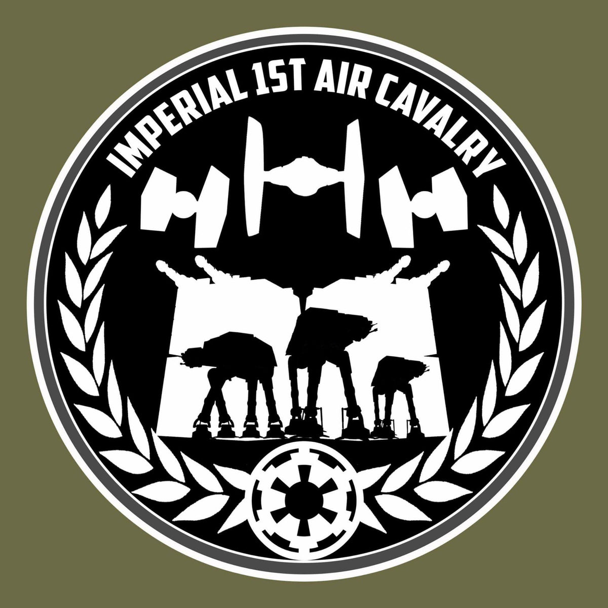 3" Imperial 1st Air Cavalry decals GALACTIC PILOT SUPERSTORE