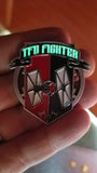 JRS TFO Fighter 1.75" -coin buy 3 get glow!