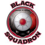 3" Black Squadron cockpit decals