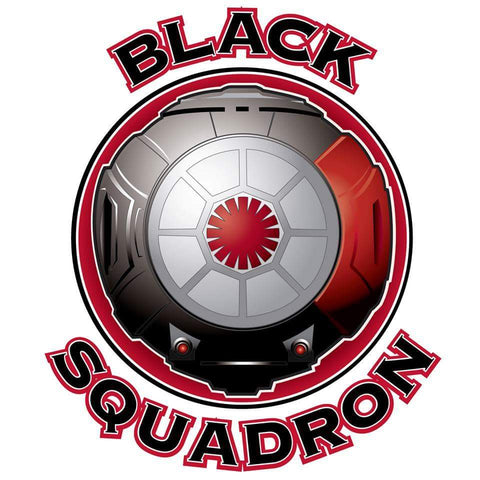 3" Black Squadron cockpit decals