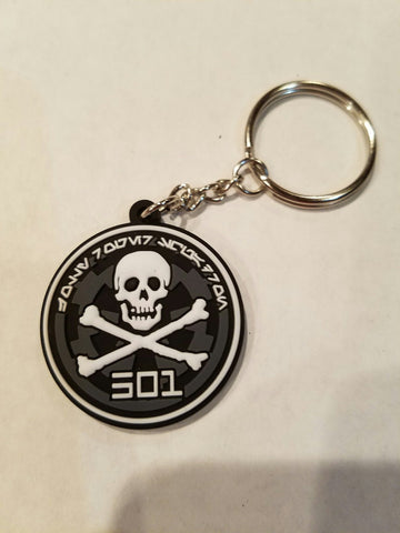 JRS Logo 3D PVC Keychain/Zipper Pull