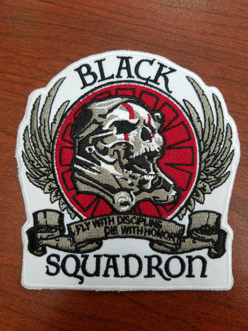TFA TI Black Squadron Logo 4" Patch!