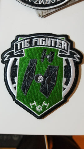 TIE FIGHTER logo 3.5" patches