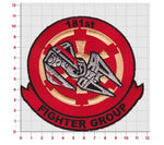 11" 181st Back Patches