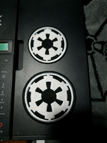 Imperial Cog patch 3" Or 3.5"