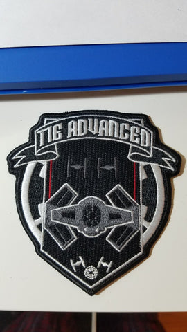 TIE ADVANCED  logo 3.5" patches