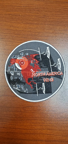 4" North America Wing patch