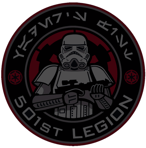 501st Legion Logo LED Patch/panel