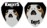 1.75" Knights of Porg Glow in the Dark coin